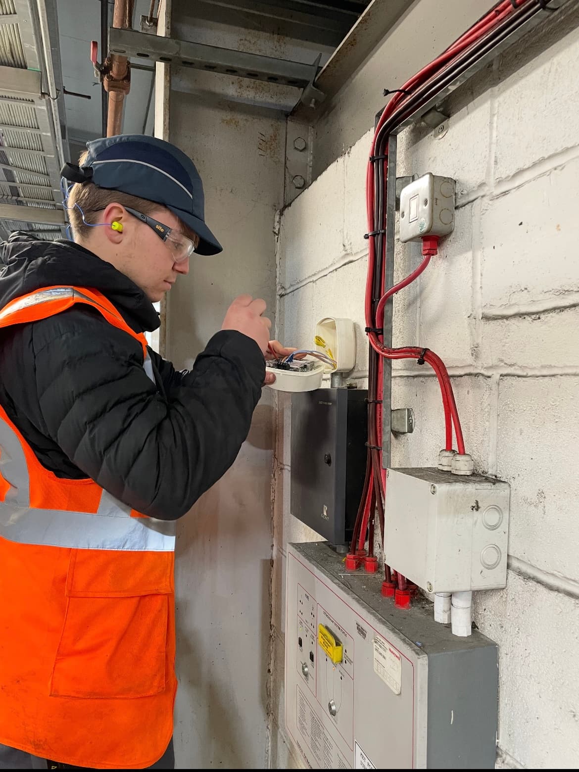 Ammonia Alarm Installation - Honeywell