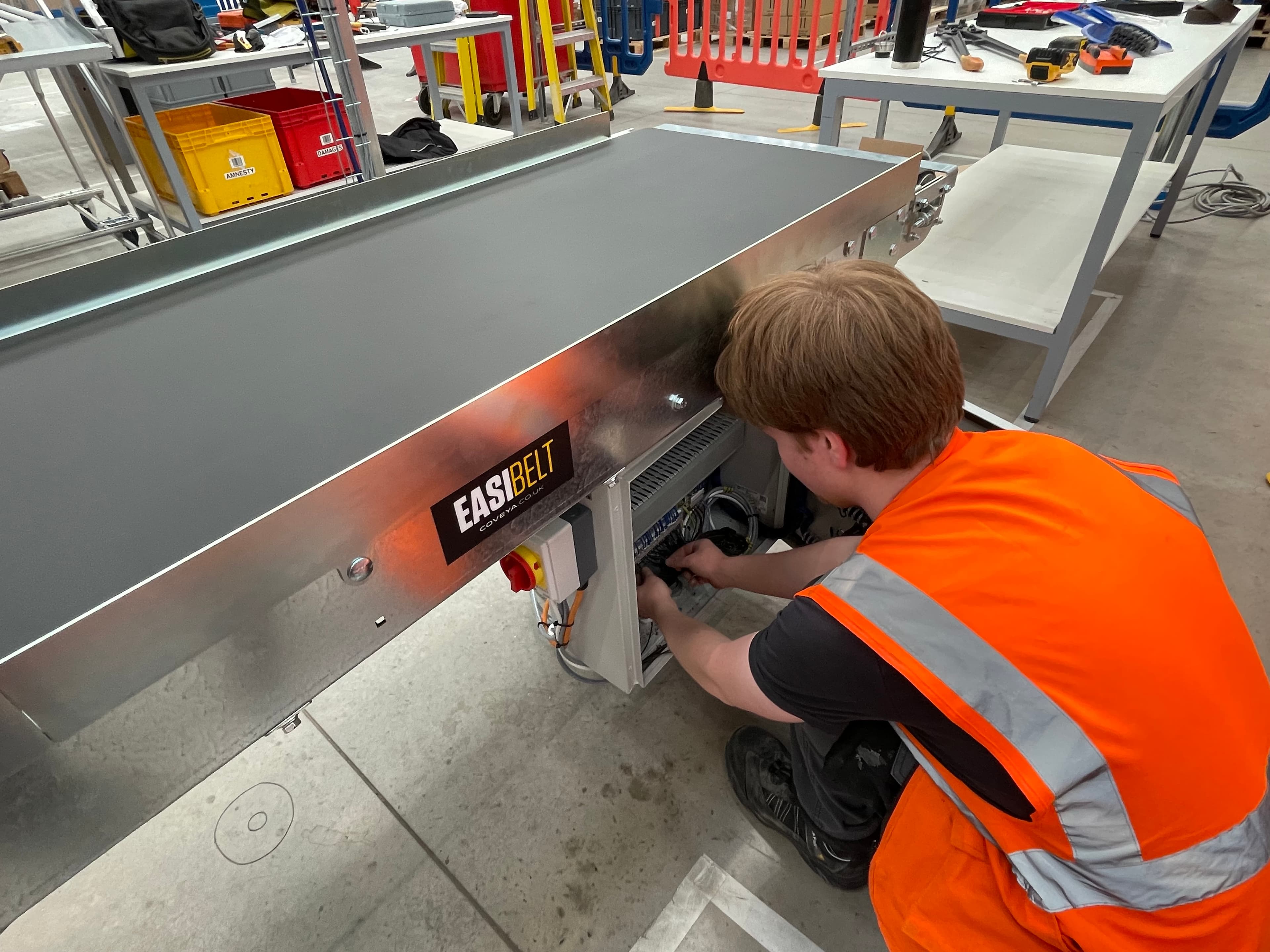Conveyor Install (The Hut Group)